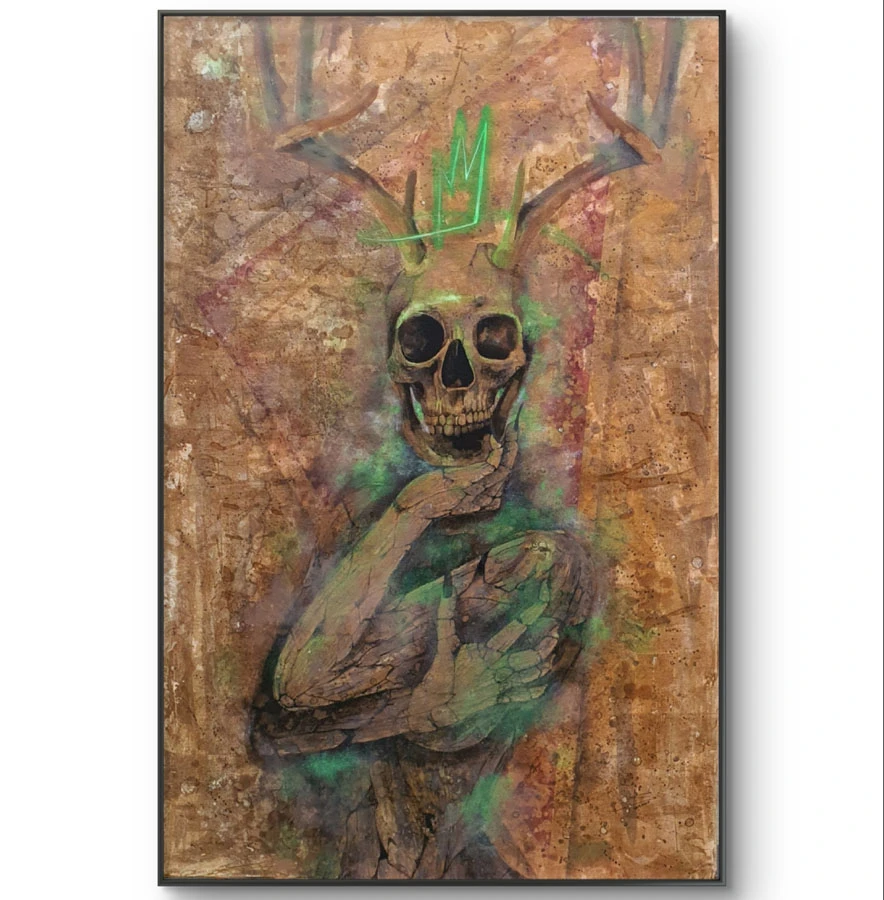 Peinture sur toile - Mama Vida