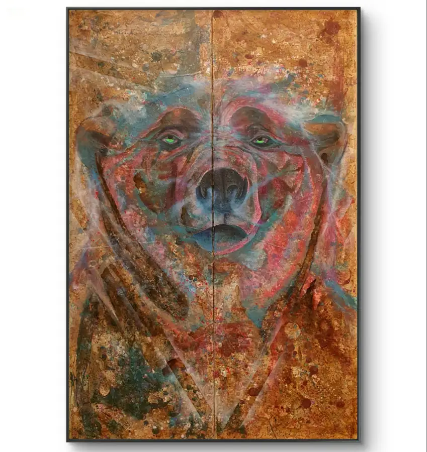 Peinture sur toile - Pounne